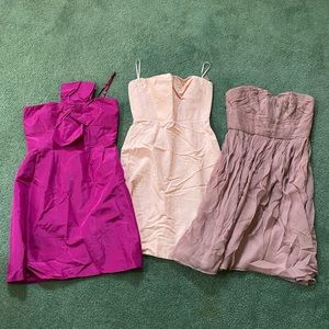 Bundle 3 NWT J. CREW Bridesmaid Dresses
